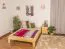Pin Lit en bois 140 x 200 cm Naturel Abbildung