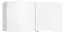 Pièce jointe pour le garde-robe Marincho, couleur : blanc - Dimensions : 53 x 107 x 53 cm (H x L x P)