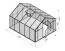 Serre - Serre Radicchio XL10, parois : verre trempé 4 mm, toit : 6 mm HKP multiparois, surface au sol : 10,4 m² - Dimensions : 360 x 290 cm (lo x la)