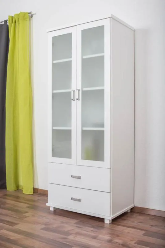 Armoire, Largeur: 80 cm, Couleur: Blanc Abbildung