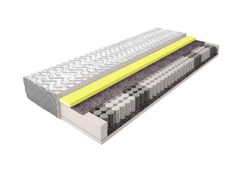 Matelas à ressorts ensachés core 031 - Dimensions : 140 x 200 cm, hauteur : 17 cm
