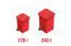 Abri pour poubelles 1-volet - Couleur: anthracite, Largeur: 66 cm, Hauteur: 116 cm, Profondeur: 80 cm