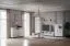 Table basse design chêne/blanc Cuenca 06 | 115 x 60 x 45 cm | 1 tiroir, rangements pratiques