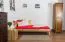 Lit de jeune en bois de chêne massif huilé Wooden Nature 03 - couchette 90 x 200 cm (l x L)