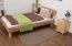 Lit junior Wooden Nature 01 en hêtre massif huilé - Surface de couchage 90 x 200 cm (l x L)