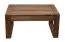 Table basse Wooden Nature 12 en chêne sauvage massif naturel | 100 x 65 x 46-65 cm | Hauteur réglable