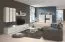 Meuble TV Garim 31 | Beige brillant | 46 x 165 x 45 cm | 2 portes, 2 tiroirs, Soft Close