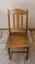 Chaise en pin massif, couleur chêne 001 - Dimensions 93 x 43 x 45 cm (H x L x P)