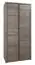 Armoire à portes battantes / armoire Selun 05, couleur : chêne truffier - 197 x 90 x 53 cm (h x l x p)