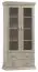 Vitrine Wewak 24, couleur : chêne Sonoma - Dimensions : 200 x 95 x 42 cm (H x L x P)