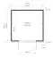 Abri de jardin Freiberg 03 avec plancher et carton bitumé, naturel - en madrier de 19 mm, surface au sol : 5,83 m², toit à une pente