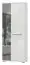 Armoire à portes battantes Garim 47, Couleur : Blanc brillant - Dimensions : 194 x 76 x 35 cm (h x l x p)