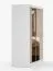 Armoire penderie Bucegi 05 | Portes coulissantes | Miroir | Chêne de Sonoma & Blanc | 200 x 150 x 61 cm | 2 portes | 6 compartiments