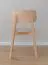 Chaise Doustre 08 rembourrée | Bois de hêtre massif | Design moderne et épuré | 80 x 46 x 43 cm | Beige