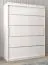 150 cm de large Armoire avec 5 casiers et 2 portes | Couleur: Blanc Abbildung