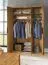 155 cm de large Armoire avec 3 portes | Couleur: Naturel Abbildung