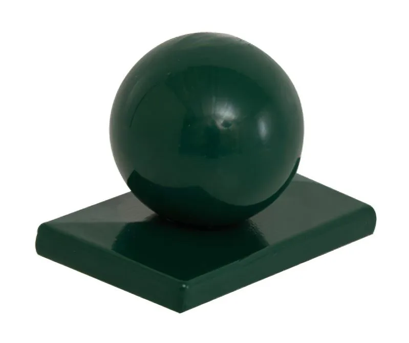 Capuchon en aluminium avec bille pour mod. U & Objekt, Couleur: revêtement vert