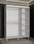 Armoire exceptionnelle à cinq compartiments Jotunheimen 89, couleur : blanc - Dimensions : 208 x 150,5 x 62 cm (H x L x P)