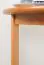 Table en bois de pin massif aulne couleur Junco 235B (ronde) - diamètre : 120 cm