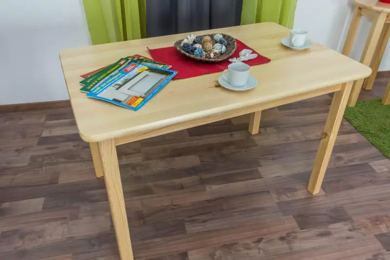 Table en bois 120 x 75 cm Abbildung