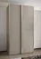 Penderie / Armoire à portes coulissantes / 245,5 x 140 x 64 cm / 6 compartiments / 2 tringles à vêtements / 2 portes coulissantes / 6 étagères / Couleur : Cachemire / Soft-Close