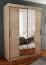 150 cm de large Armoire avec 5 casiers et 2 portes | Couleur: Chêne Sonoma  Abbildung