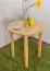 Bois massif Table 70x70 cm Pin, Couleur: Naturel Abbildung