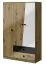 120 cm de large Armoire avec 3 portes, 6 casiers et 2 tiroirs | Couleur: Chêne | Profondeur: 50 cm Abbildung