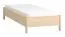 Lit simple Aegir 41 | Finition chêne | Sommier inclus | Système Lift up | 90 x 200 cm | Design moderne