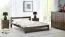 Lit jeune Nagol 18 | Pin massif | Finition noyer | 120 x 200 cm