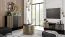 Table basse design Cikarang 10 | Noir et Chêne | 68 x 68 x 54 cm