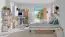 Chambre des jeunes - armoire Dennis 03, couleur : frêne / blanc - Dimensions : 188 x 35 x 40 cm (h x l x p)