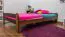 Lit Pin massif 160 x 200 cm Noisette