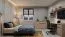 Lit simple ou d’appoint Popondetta 02 | chêne Sonoma | 120 x 200 cm | Design moderne