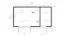 Abri de jardin en bois non traité, plancher inclus, 4,48 x 2,34 mètres, Cabane de jardin en éléments, toit plat, double porte et porte simple avec verre de sécurité