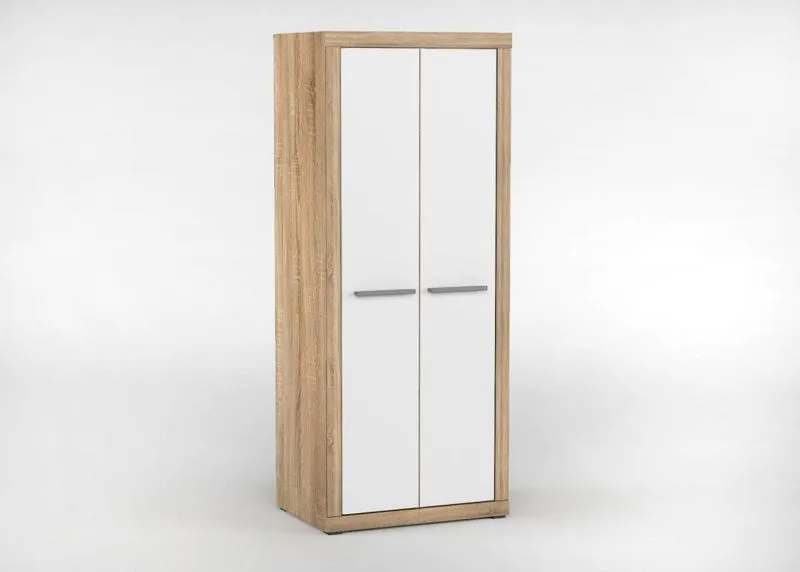 80 cm de large Armoire avec 2 portes | Couleur: Chêne Sonoma  Abbildung