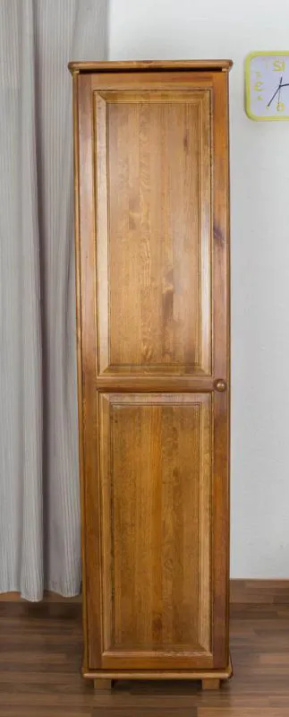 Bois massif-Armoire Pin, Couleur: Chêne 190x47x60 cm Abbildung