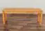 Banc Wooden Nature 134 en bois de coeur de hêtre massif - 120 x 33 cm (l x l)