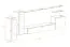 Mur de salon au design élégant Balestrand 162, Couleur : Noir - dimensions : 160 x 330 x 40 cm (h x l x p), avec fonction push-to-open