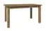 Table de salle à manger à rallonges Selun 14, couleur : chêne brun foncé - 160 - 203 x 90 cm (L x P)