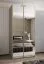 Penderie / Armoire à portes coulissantes / 245,5 x 110 x 64 cm / 2 tringles à vêtements / 6 compartiments / Soft-Close / 2 portes coulissantes / 6 étagères / Couleur : Cachemire