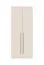 Armoire deux portes Neiafu 01 | Cachemire | Soft-close | 224 x 92 x 56 cm | Pieds réglables