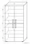 Armoire Garut 22, couleur : Chêne de Sonoma - Dimensions : 194 x 100 x 40 cm (H x L x P)