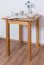 Table carrée en pin massif aulne Junco 233A | 60 x 60 cm | Design moderne | Stabilité supérieure