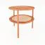 Table basse Wellsford 51 | Bois de hêtre massif huilé | 50 x 50 x 50 cm | Design premium