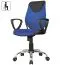 Chaise de bureau enfant Apolo 95 | Mesh respirant | Bleu/Noir | Hauteur réglable 44-55 cm | Pour 120-160 cm