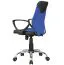 Chaise de bureau enfant Apolo 95 | Mesh respirant | Bleu/Noir | Hauteur réglable 44-55 cm | Pour 120-160 cm