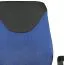 Chaise de bureau enfant Apolo 95 | Mesh respirant | Bleu/Noir | Hauteur réglable 44-55 cm | Pour 120-160 cm