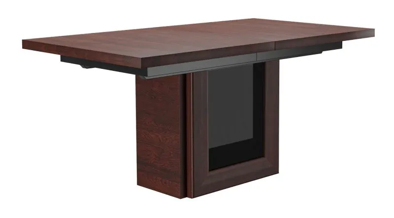 Table à manger extensible en chêne massif Krasno 44 | Design intemporel | 160-360 x 90 cm | Grande robustesse