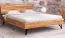 Lit double 160x200 cm Masterton 02 | Hêtre massif huilé | Design raffiné et durable